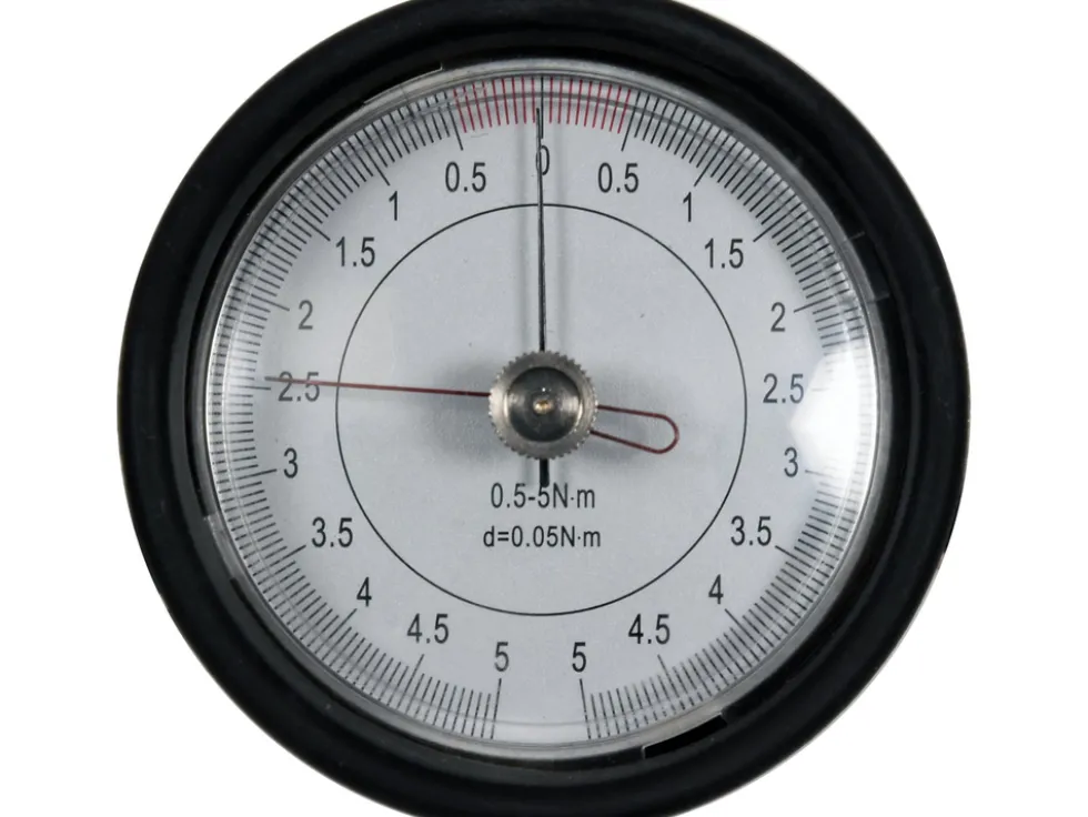 KLUCZ DYNAMOMETRYCZNY 1/4" 0,5-5NM ZEGAROWY