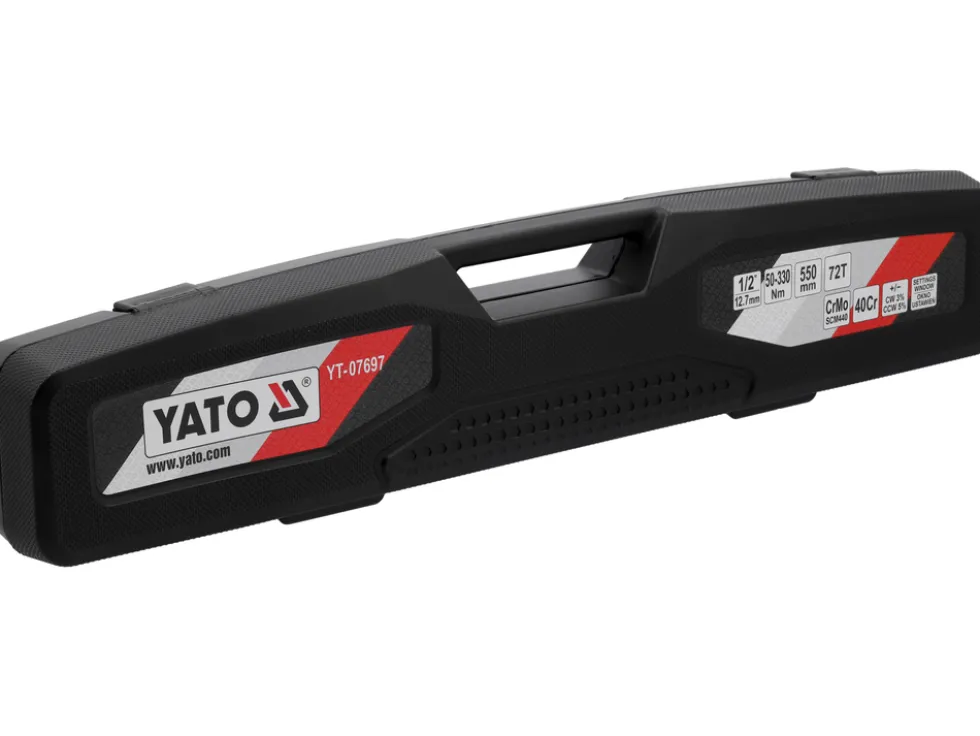 KLUCZ DYNAMOMETRYCZNY 1/2" Z OKNEM NASTAWCZYM ZAKRES 50-330NM