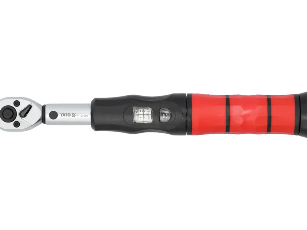 KLUCZ DYNAMOMETRYCZNY 1/4" Z OKNEM NASTAWCZYM ZAKRES 2-26NM