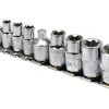 KLUCZE NASADOWE TORX E5-E16, ZESTAW 9 SZT.