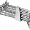 KLUCZE OCZKOWE-ODGIĘTE 6-22MM. KPL.8SZT. CLIP