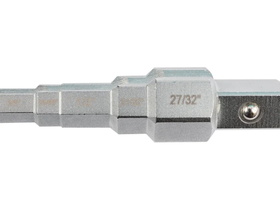 KLUCZ STOPNIOWY TRZPIEŃ 1/2" ROZMIAR 9,6 / 11,6 / 12,6 / 16,4 / 21MM
