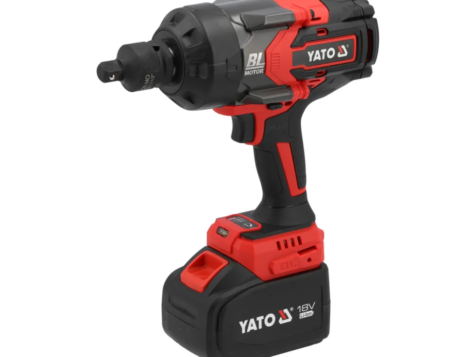KLUCZ UDAROWY BEZSZCZOTKOWY 18V, 3/4'