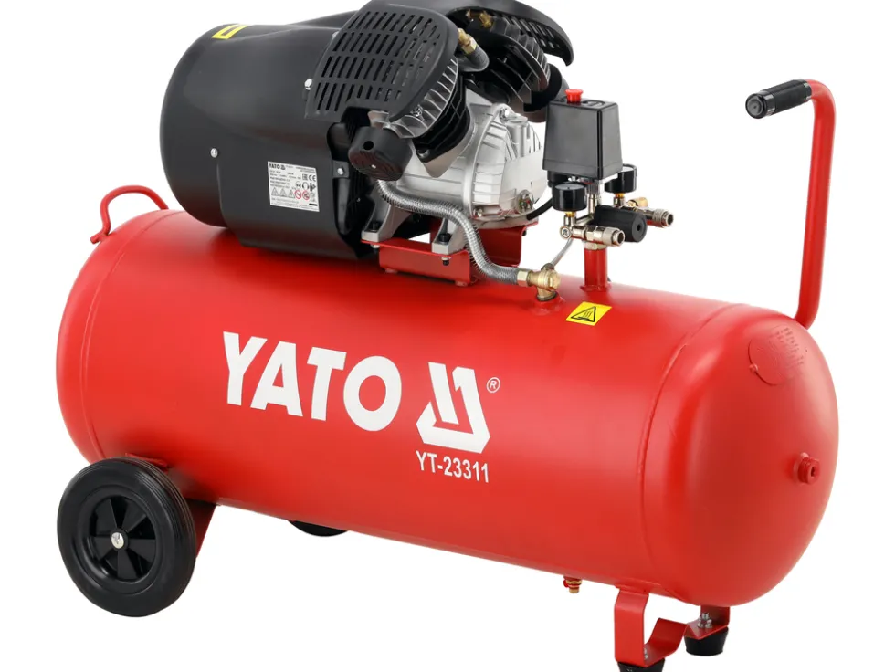 KOMPRESOR OLEJOWY 100L DWA CYLINDRY