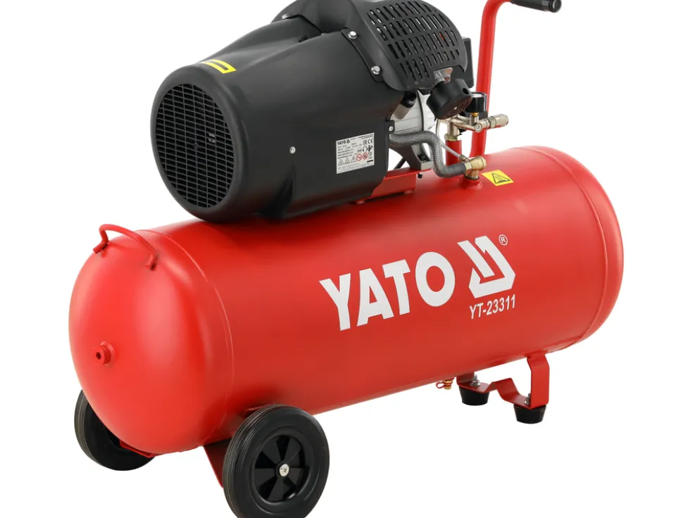 KOMPRESOR OLEJOWY 100L DWA CYLINDRY
