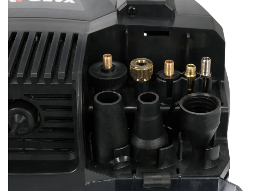 KOMPRESOR SAMOCHODOWY 36V, 8 BAR, 98 L/MIN - DWA AKUMULATORY 3 AH