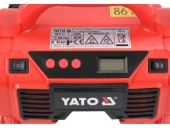 KOMPRESOR SAMOCHODOWY 18V, 11 BAR, 12 L/MIN - AKUMULATOR 3 AH