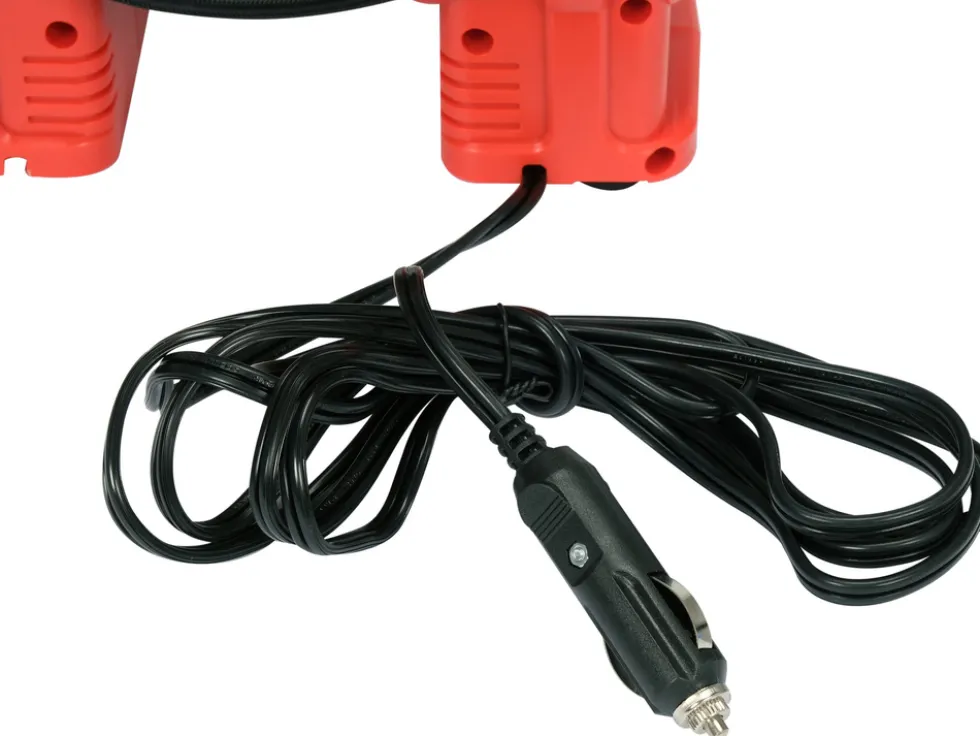 KOMPRESOR SAMOCHODOWY 18V, 11 BAR, 12 L/MIN - AKUMULATOR 3 AH
