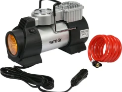 KOMPRESOR SAMOCHODOWY Z LAMPĄ LED, 12V 180W