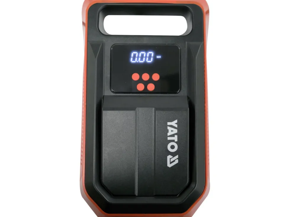 KOMPRESOR SAMOCHODOWY Z WYŚWIETLACZEM LCD