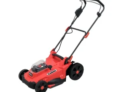 KOSIARKA AKUMULATOROWA 36V, 43 CM - DWA AKUMULATORY 4 AH, PODWÓJNA ŁADOWARKA