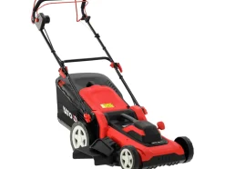 KOSIARKA ELEKTRYCZNA MOC 2000 W, SZEROKOŚĆ 46 CM, NAPĘD, WYRZUT BOCZNY