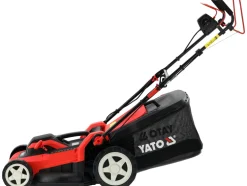 KOSIARKA ELEKTRYCZNA MOC 2000 W, SZEROKOŚĆ 46 CM, NAPĘD, WYRZUT BOCZNY