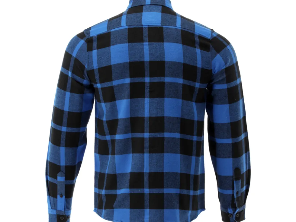 KOSZULA FLANELOWA NIEBIESKA ROZM. XL