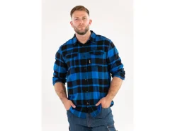 KOSZULA FLANELOWA NIEBIESKA ROZM. 2XL