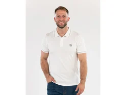 KOSZULKA POLO SOFT BIAŁA ROZM. S