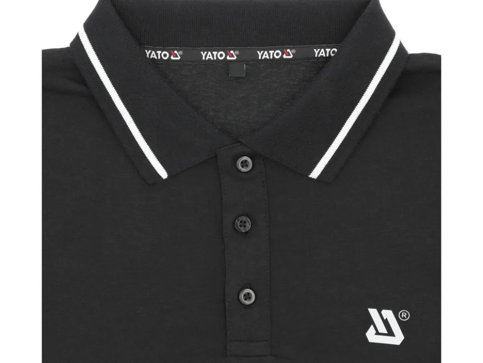 KOSZULKA POLO SOFT CZARNA ROZM. M