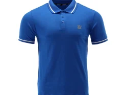 KOSZULKA POLO SOFT NIEBIESKA ROZM. M