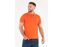 KOSZULKA POLO SOFT POMARAŃCZOWA ROZM. S
