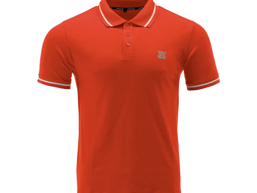 KOSZULKA POLO SOFT POMARAŃCZOWA ROZM. XL