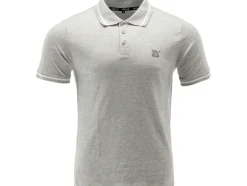 KOSZULKA POLO SOFT SZARY MELANŻ ROZM. S