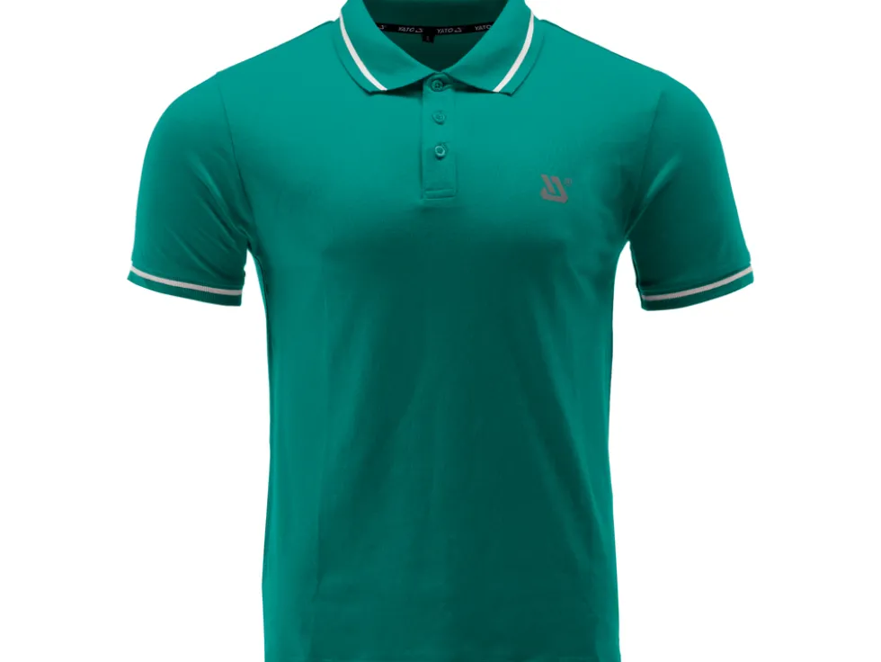 KOSZULKA POLO SOFT ZIELONA ROZM. 3XL