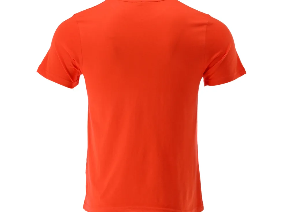 KOSZULKA T-SHIRT BASIC POMARAŃCZOWA ROZM. XL