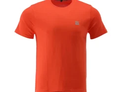 KOSZULKA T-SHIRT BASIC POMARAŃCZOWA ROZM. XL