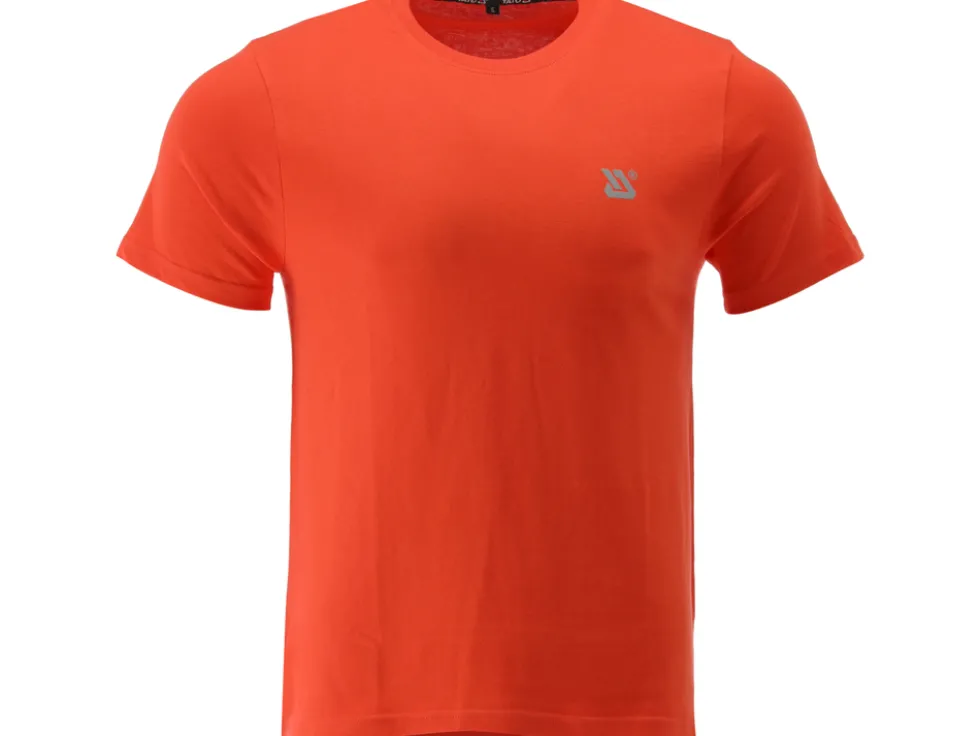 KOSZULKA T-SHIRT BASIC POMARAŃCZOWA ROZM. XL