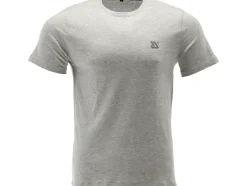 KOSZULKA T-SHIRT BASIC SZARY MELANŻ ROZM. 2XL