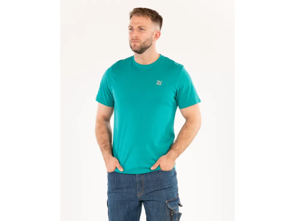 KOSZULKA T-SHIRT BASIC ZIELONA ROZM. 2XL