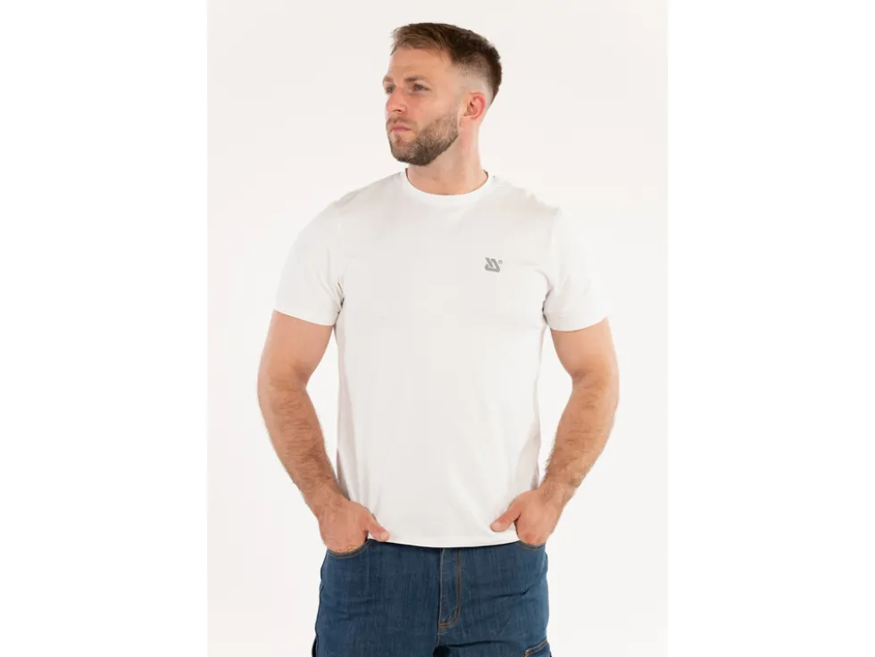 KOSZULKA T-SHIRT SERIA TALL BIAŁA Z ELASTANEM ROZM. M