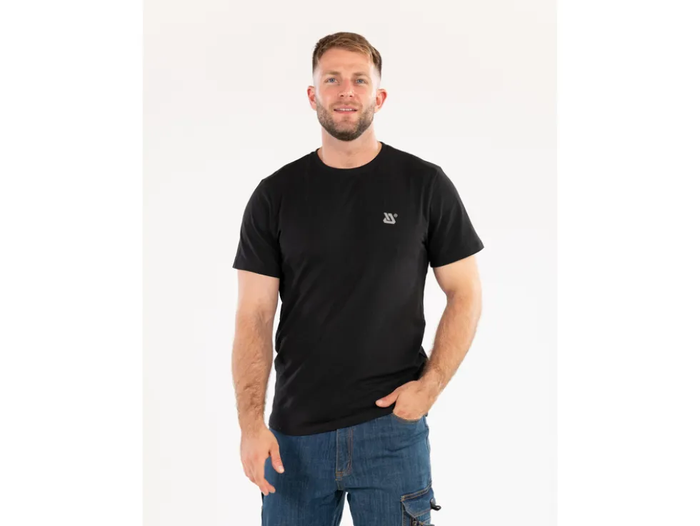 KOSZULKA T-SHIRT SERIA TALL CZARNA Z ELASTANEM ROZM. 3XL