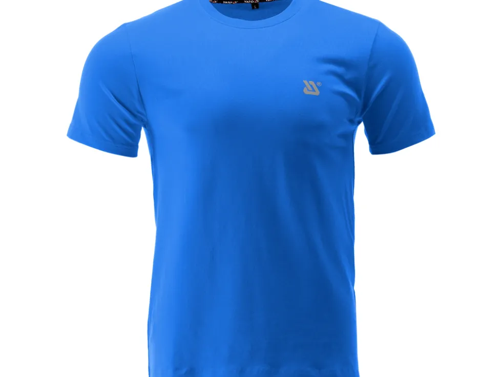 KOSZULKA T-SHIRT SERIA TALL NIEBIESKA Z ELASTANEM ROZM. M