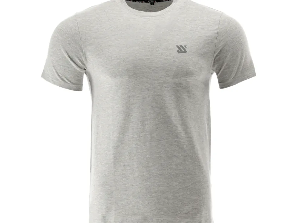 KOSZULKA T-SHIRT SERIA TALL SZARY MELANŻ Z ELASTANEM ROZM. S