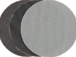 KRĄŻEK Z SIATKI ŚCIERNEJ Z RZEPEM 225MM 3SZT. P80 DO SZLIFIERKI