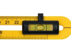 KĄTOMIERZ Z LIBELLĄ I RUCHOMYM RAMIENIEM 250 MM