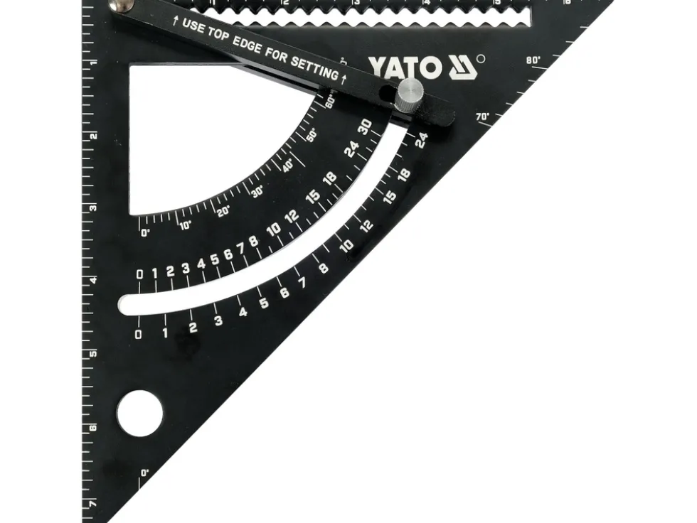 KĄTOWNIK ALUMINIOWY 170 MM -EKIERKA