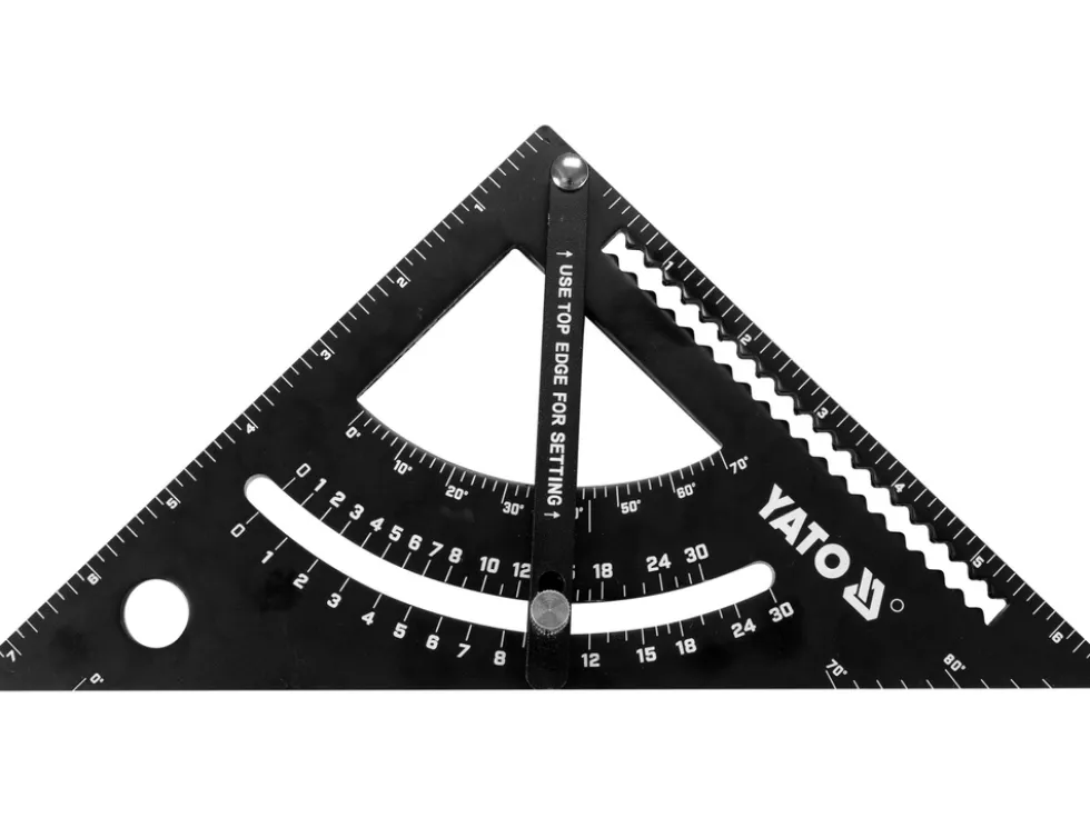 KĄTOWNIK ALUMINIOWY 170 MM -EKIERKA