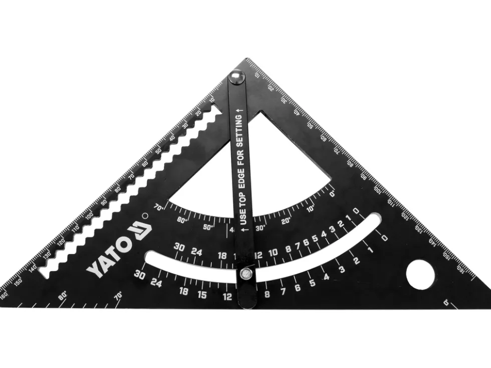KĄTOWNIK ALUMINIOWY 170 MM -EKIERKA