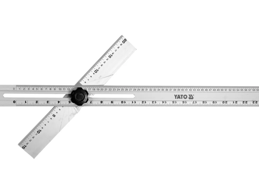 KĄTOWNIK NASTAWNY, ALUMINIOWY L-600 MM X 360 MM