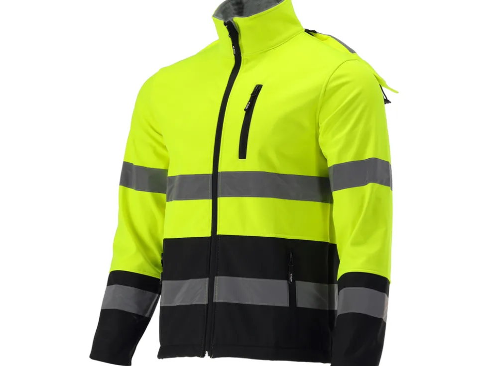 KURTKA SOFTSHELL OSTRZEGAWCZA ORIOLUS ROZM. XL