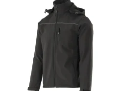 KURTKA SOFTSHELL Z KAPTUREM OBSIDIAN ROZM. 2XL