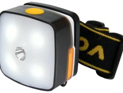 LAMPA CZOŁOWA 3W LED I 4 SMD LED AKU.
