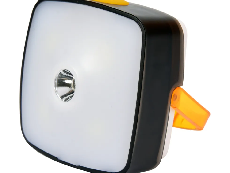LAMPA CZOŁOWA 3W LED I 4 SMD LED AKU.