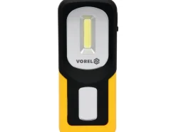 LAMPA RĘCZNA OBROTOWA COB LED 3W AKUMULATOROWA