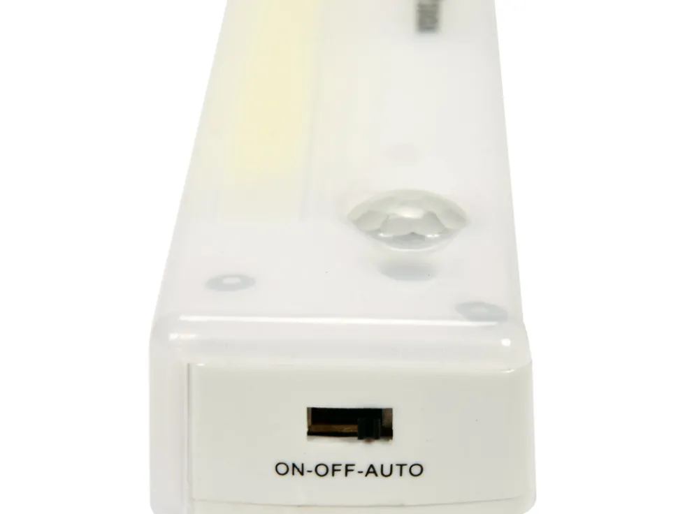 LAMPKA NOCNA COB LED 120LM CZUJNIK RUCHU I ZMIERZCHU, 3AAA