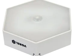 LAMPKA NOCNA SMD LED 50LM CZUJNIK RUCHU I ZMIERZCHU, 3AAA