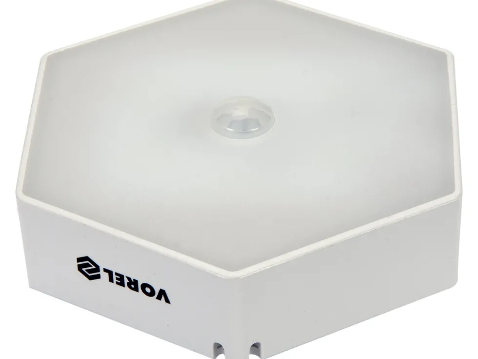 LAMPKA NOCNA SMD LED 50LM CZUJNIK RUCHU I ZMIERZCHU, 3AAA