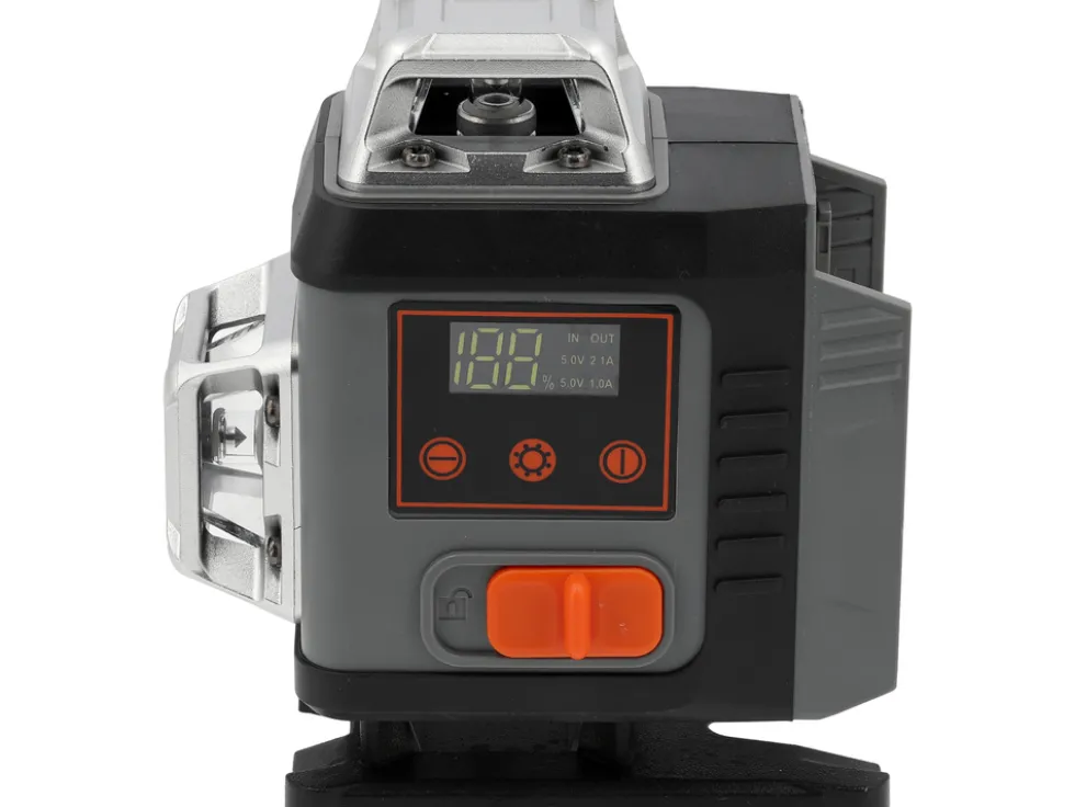 LASER ZIELONY 16 LINIOWY 4D Z AKCESORIAMI